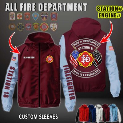 Flag Windbreaker Jacket 3 1