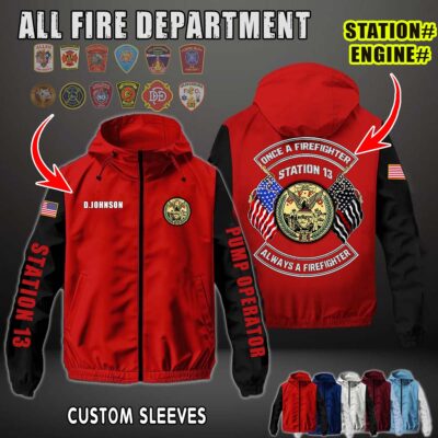 Flag Windbreaker Jacket 4 2