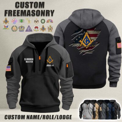 V3 Flag Halfzip Hoodie 1 1