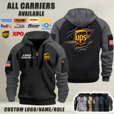 V3 Flag Halfzip Hoodie 1