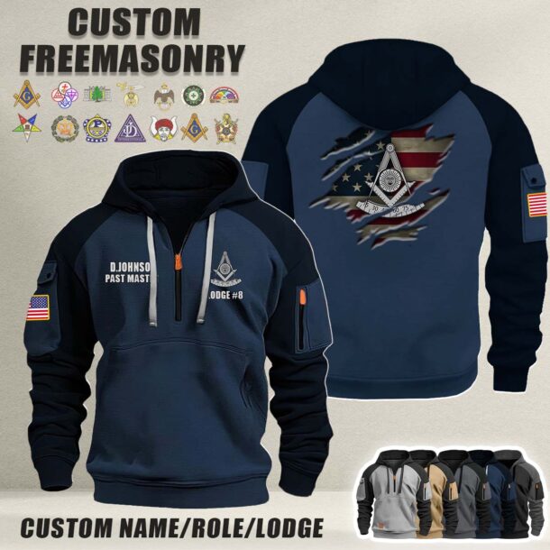 V3 Flag Halfzip Hoodie 2