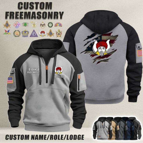 V3 Flag Halfzip Hoodie 5 1