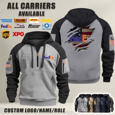 V3 Flag Halfzip Hoodie 5