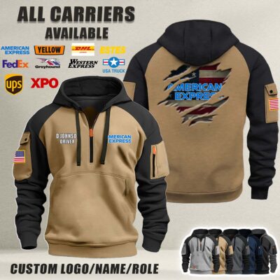 V3 Flag Halfzip Hoodie 7