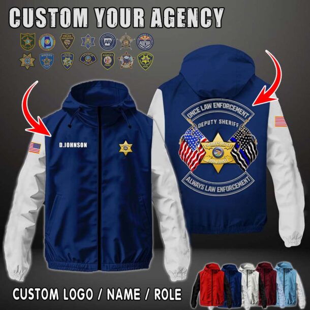 Flag Windbreaker Jacket 6