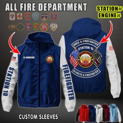 Flag Windbreaker Jacket 7