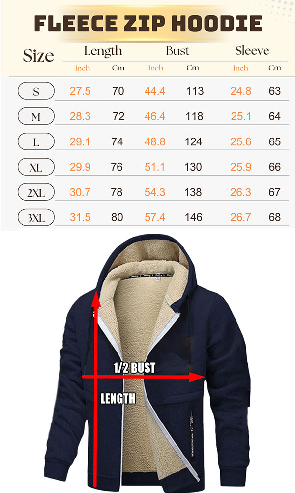 Fleece Zip Hoodie