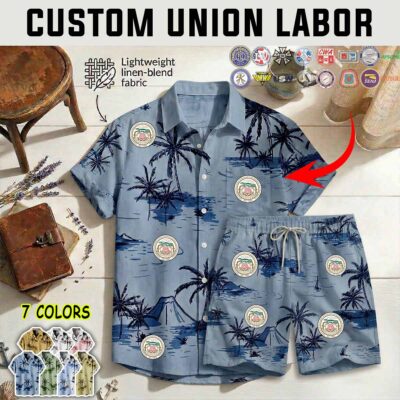 Union Insulators Shirt Shorts Linen 1