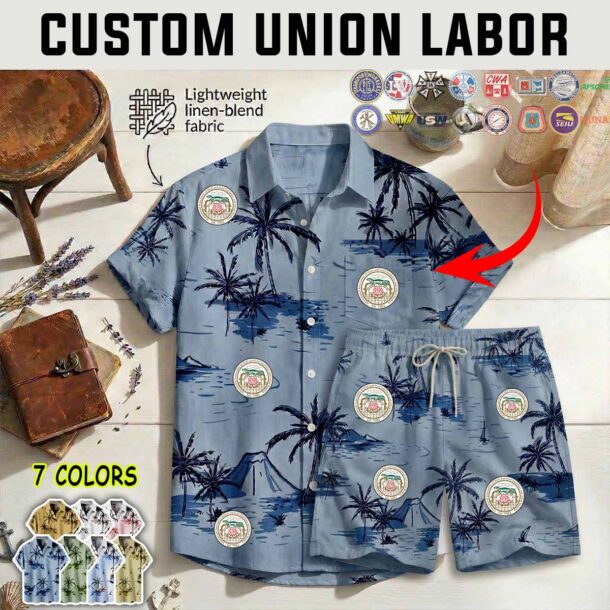 Union Insulators Shirt Shorts Linen 1