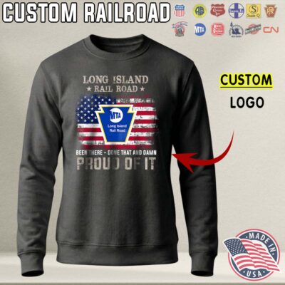 Long Island Rail Road LIRR Mockup Sweatshirt
