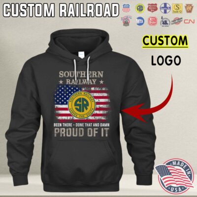 Southern Railway Mockup Hoodie