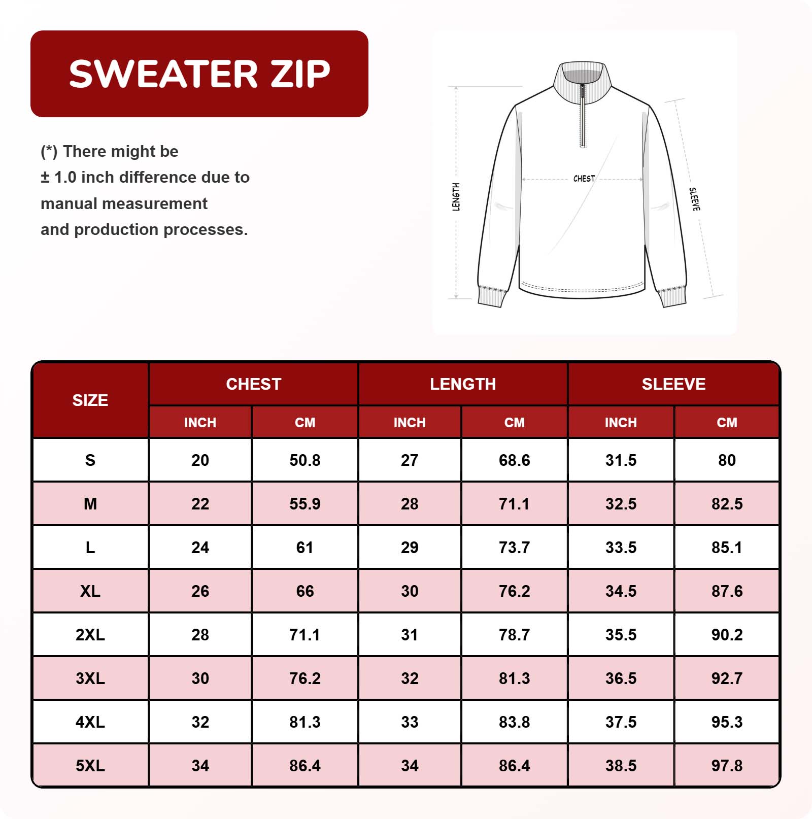 Sweater Zip