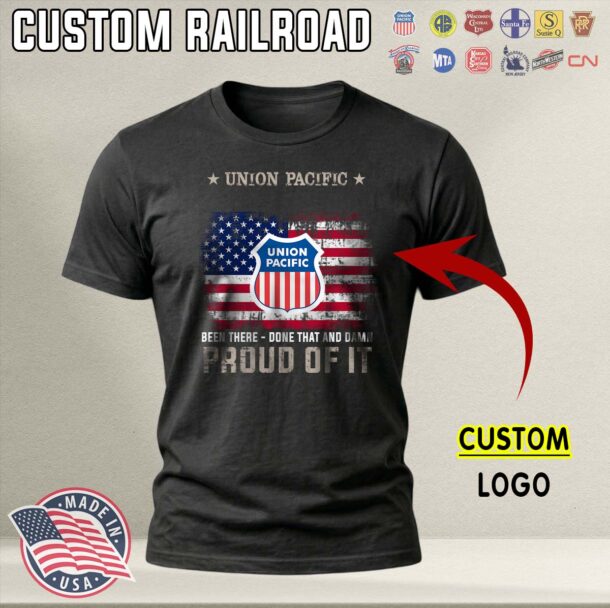 Union Pacific Mockup T Shirt