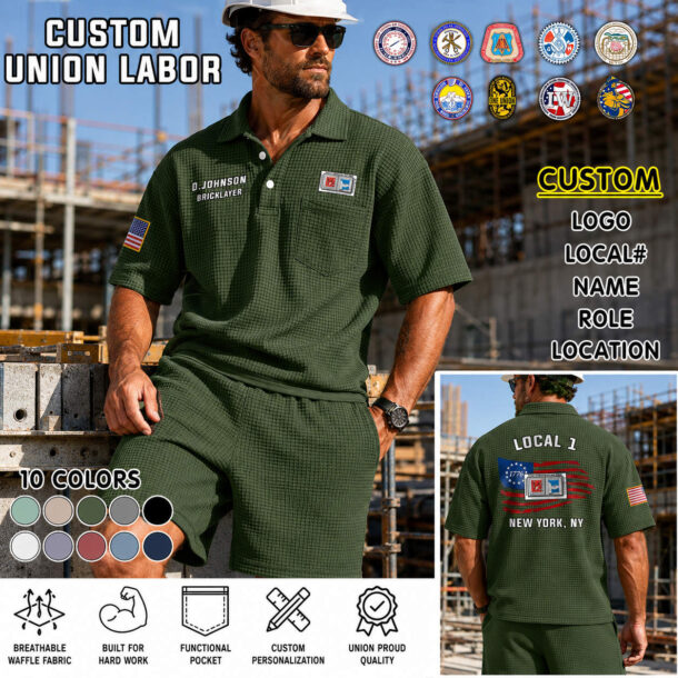 Waffle Polo Set14
