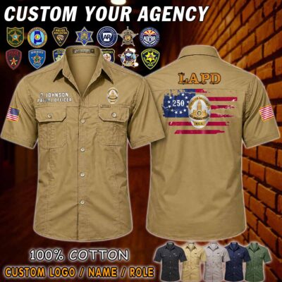 Cotton Cargo Shirt