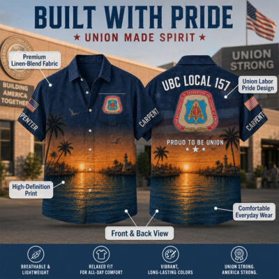 Custom Union Labor_Ver 7-1 Linen Button-Up Shirt