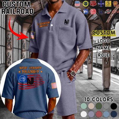 Waffle Button Polo 6 4