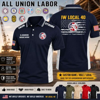 Custom Union Labor_Ver 2 Polo Shirt